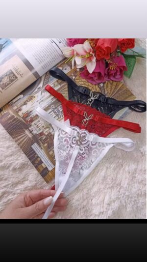 Calcinha String Detalhe Playboy